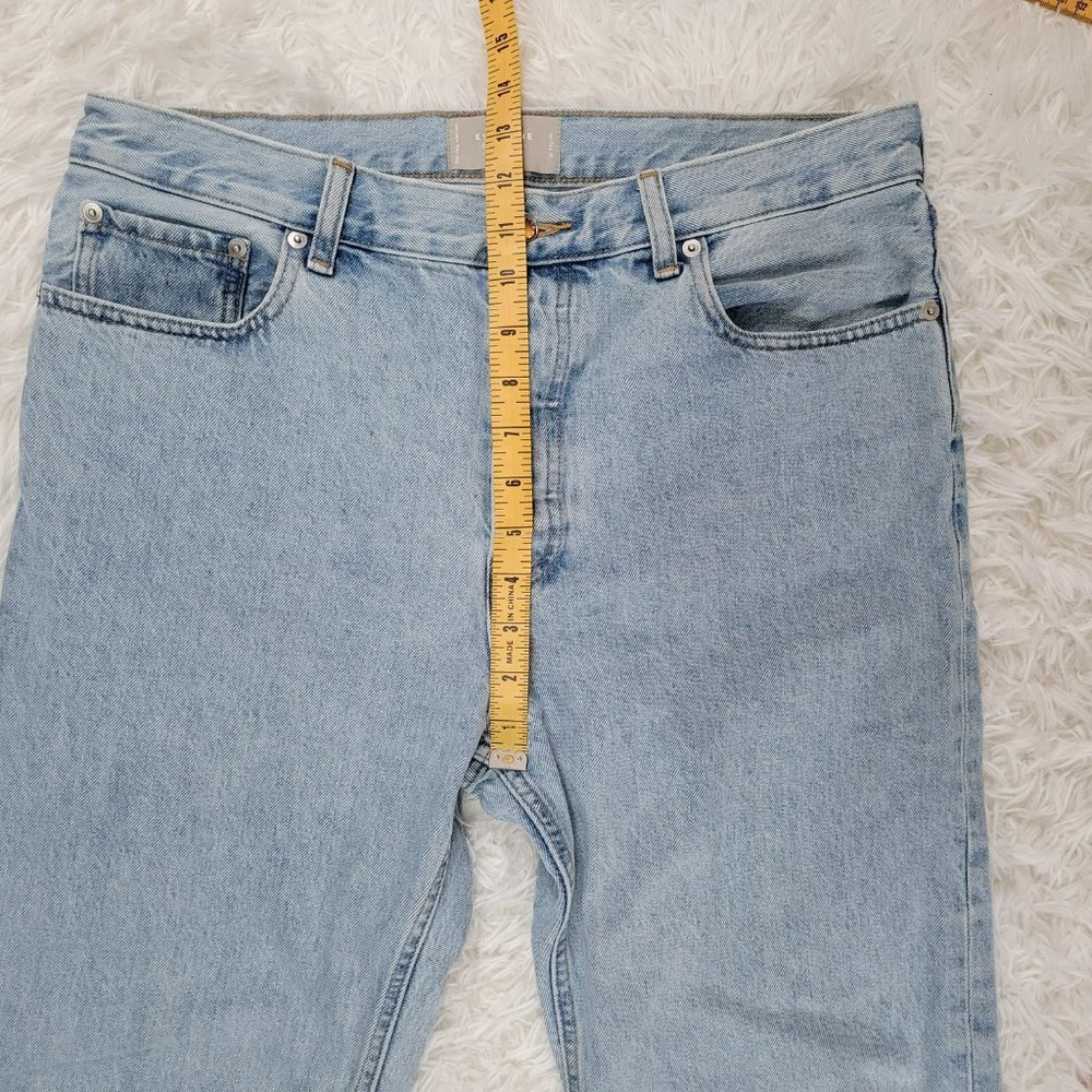 Everlane The Relaxed Straight Fit Organic Cotton Jeans -Size 30R - Picture 8 of 16